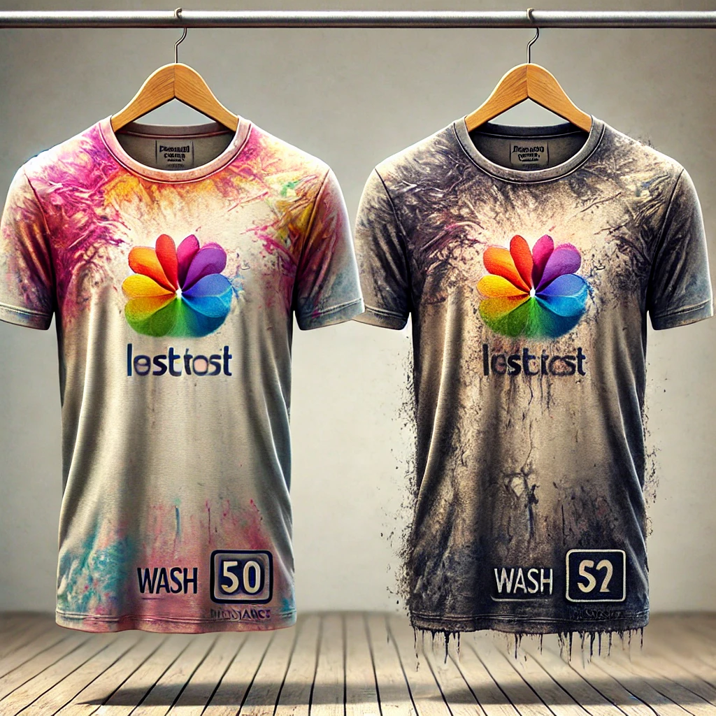 Durabilidade do DTF e a Resistência em Lavagens Têxteis